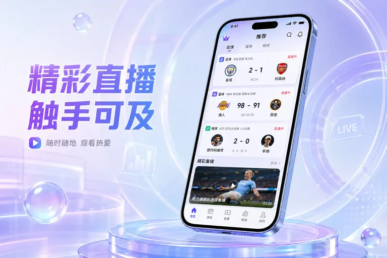 乐竞体育体育 App 产品介绍配图